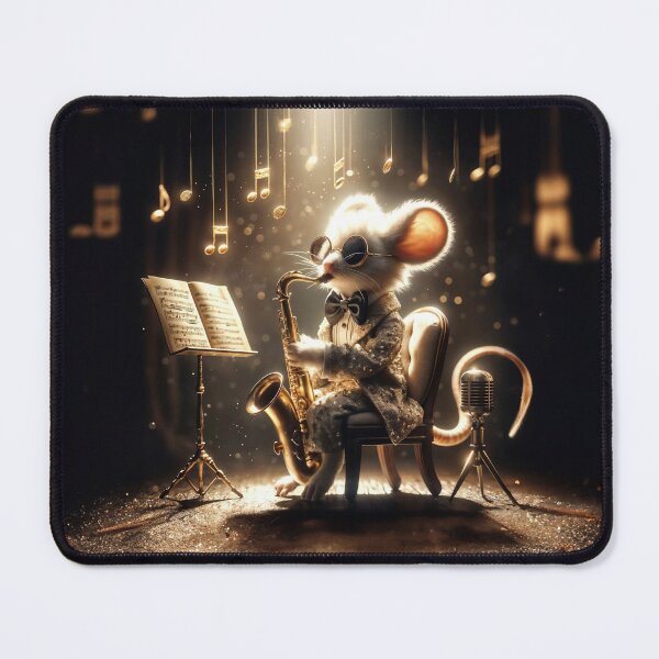 Item preview, JAZZY MOUSE Swinging in Style: A Mouse’s Serenade  extended background designed and sold by INNERHARMONY2.