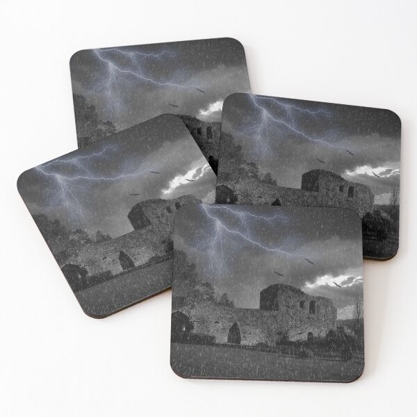 Item preview, Halloween Usk Castle designed and sold by Graz-Photos.