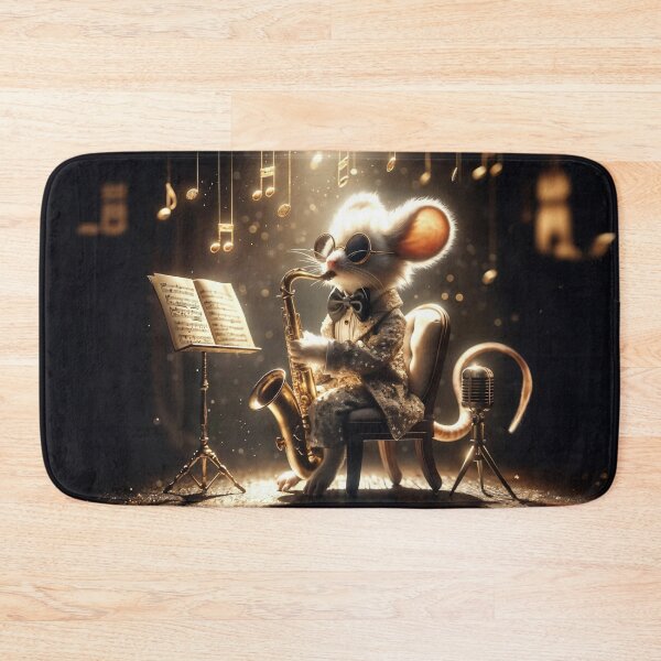 Item preview, JAZZY MOUSE Swinging in Style: A Mouse’s Serenade  extended background designed and sold by INNERHARMONY2.