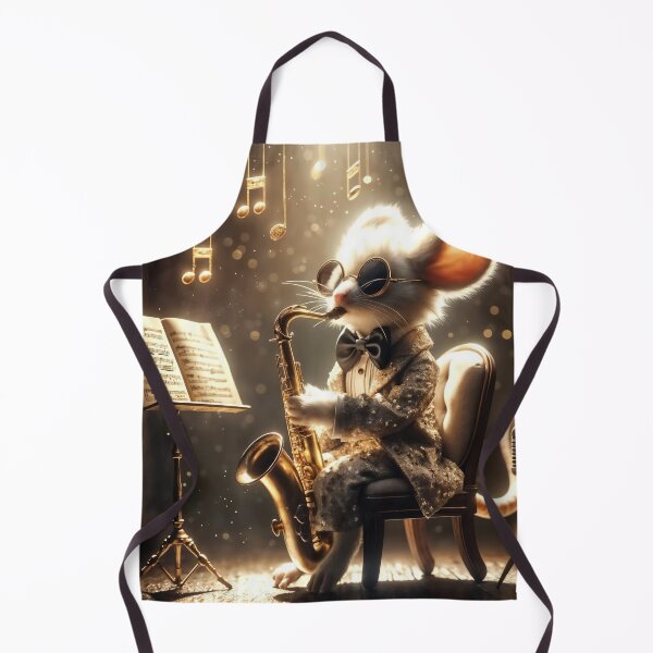 Item preview, Sax Serenade: The Mouse Maestro Jazzy Mouse designed and sold by INNERHARMONY2.