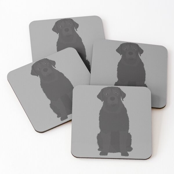 Item preview, Black Labrador Dog Illustration designed and sold by aio.