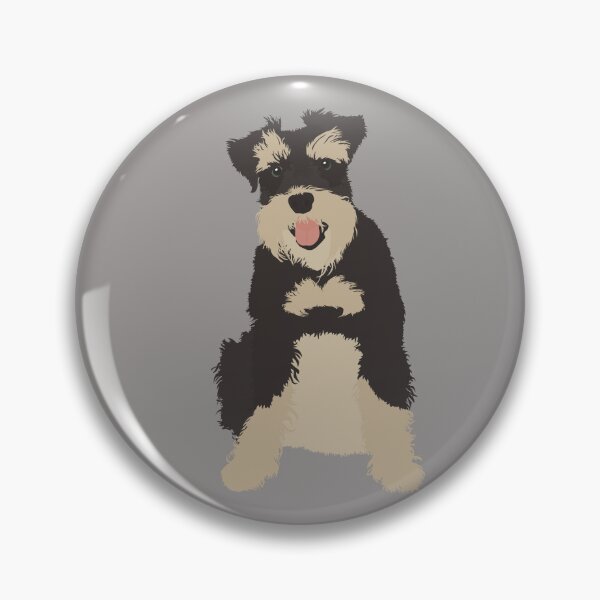 Item preview, Miniature Schnauzer Dog Illustration designed and sold by aio.
