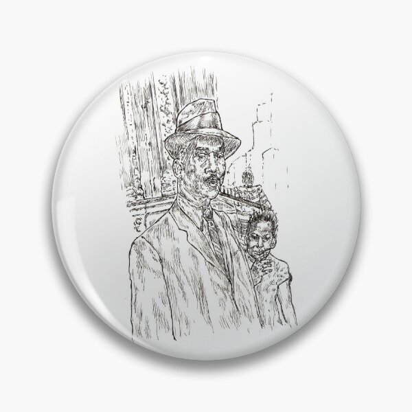 Item preview, Black Author Ralph Ellison designed and sold by Alphaholics Non-Anonymous Art Studios.