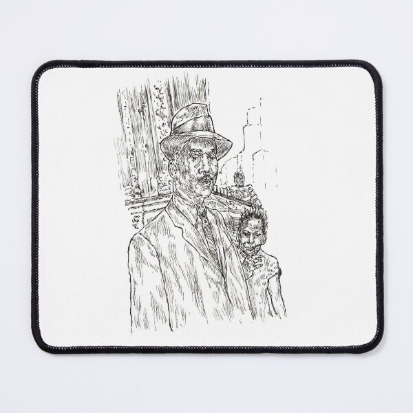 Item preview, Black Author Ralph Ellison designed and sold by Alphaholics Non-Anonymous Art Studios.