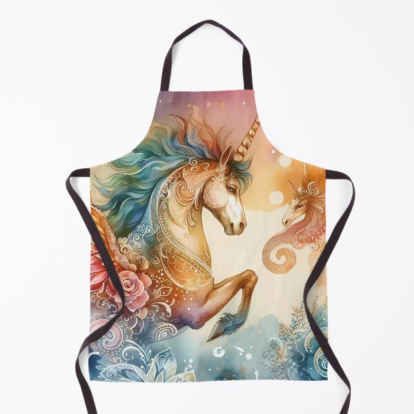 Item preview, Winged Unicorns in a Magical Dance of Light and Color designed and sold by Vitalka-uk.