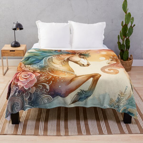 Item preview, Winged Unicorns in a Magical Dance of Light and Color designed and sold by Vitalka-uk.