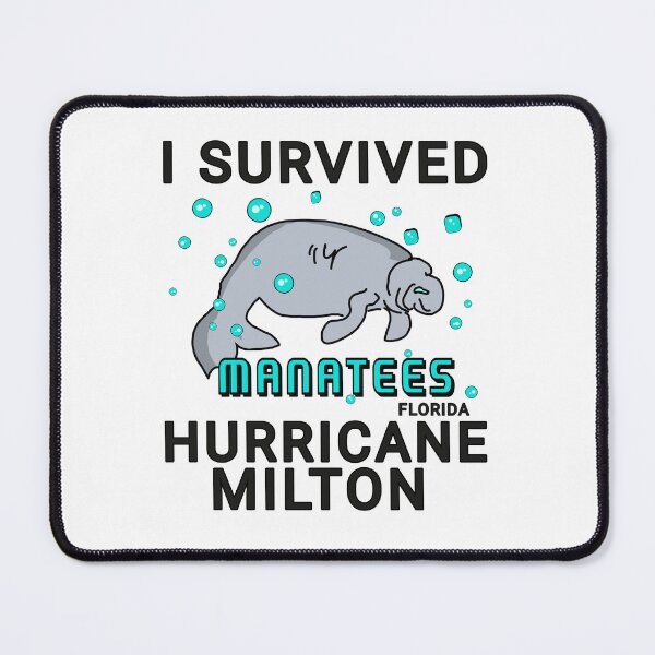 Item preview, I Survived Hurricane Milton Manatee5 designed and sold by vibeno1.