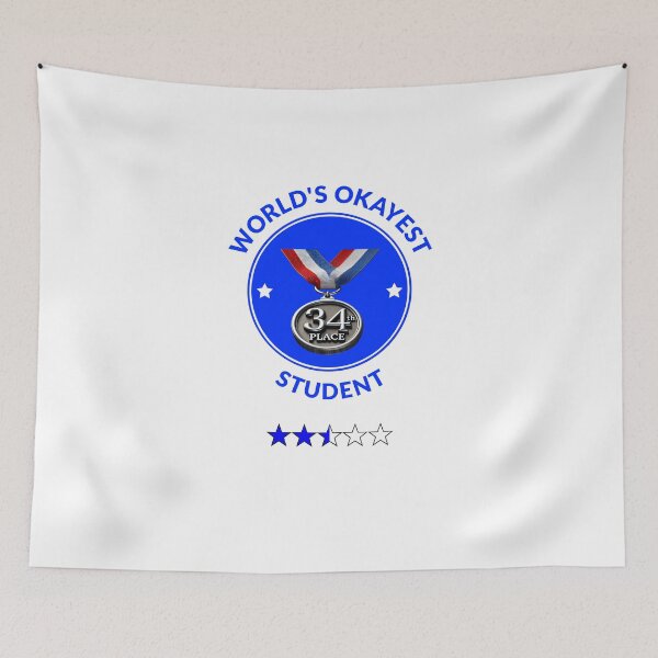 Item preview, World's Okayest Student designed and sold by Sunrise427.