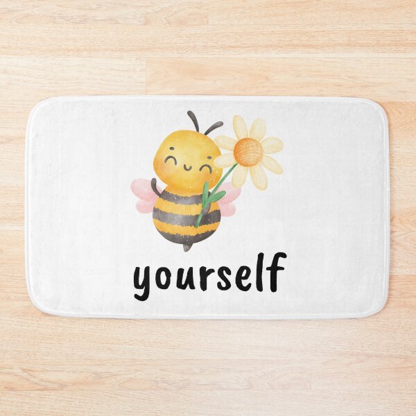 Item preview, Little bee with phrase: Be yourself designed and sold by mysummerland.