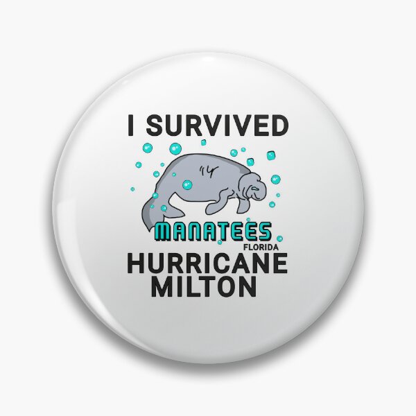 Item preview, I Survived Hurricane Milton Manatee5 designed and sold by vibeno1.