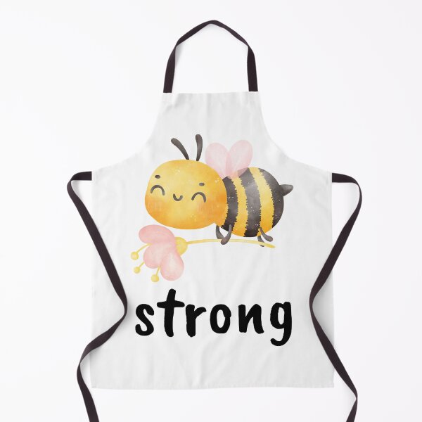 Item preview, Little bee with phrase: Be strong designed and sold by mysummerland.