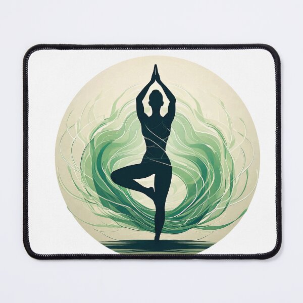 Item preview, Yoga-Frau-Silhouette designed and sold by BysonDesigns.