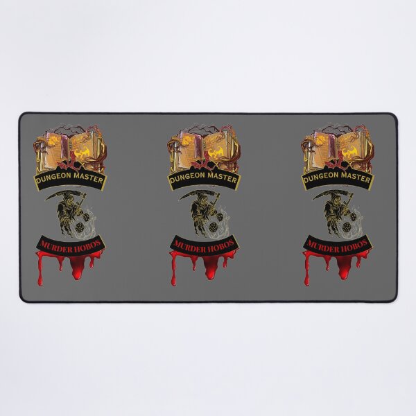 Item preview, Dungeon Master. Murder Hobos. Biker Style Patch designed and sold by Ferndragons.