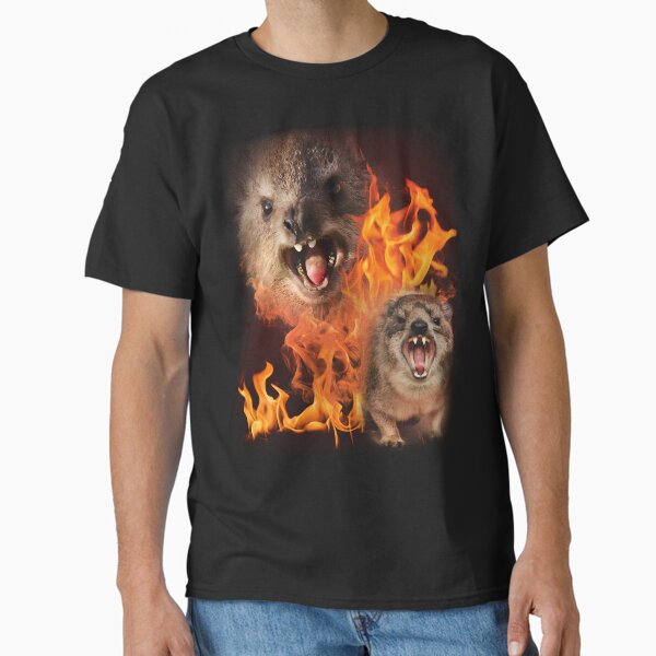 Vista previa del artículo con la obra «Meme viral divertido del Hyrax de roca», diseñado y vendido por MemishDesign.