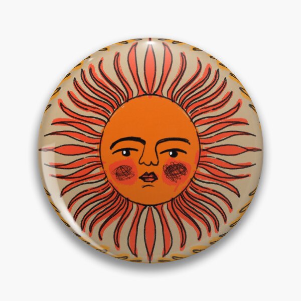 Item preview, Celestial 90s whimsy Goth  Sun Pattern – Whimsical Home Decor Design- Illustration by jemma jamie skidmore  designed and sold by Jemma Jamie Skidmore.