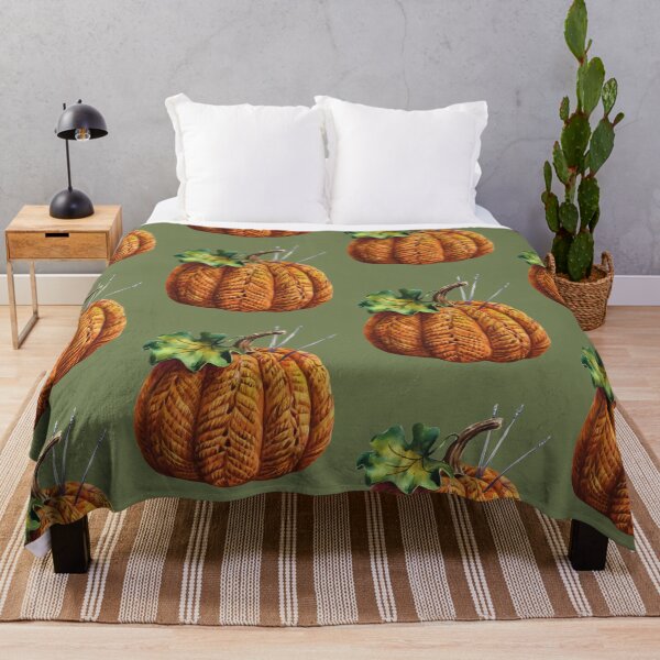 Item preview, Aesthetic pumpkin made of yarn, knitting, crochet, handmade, pumpkin season designed and sold by KolorellaS.