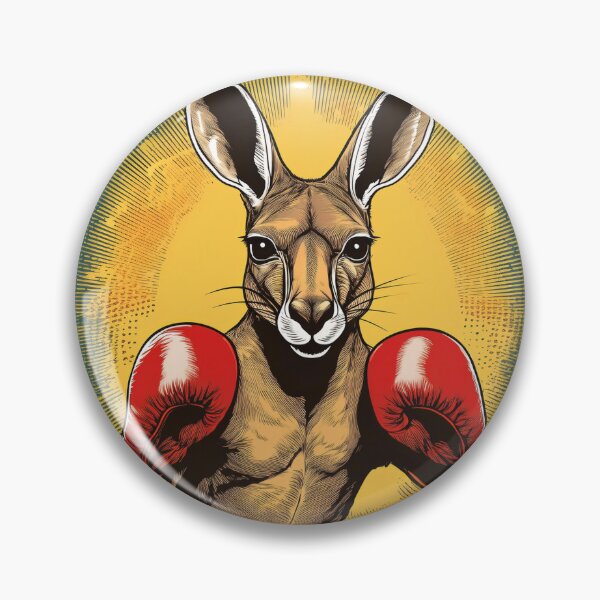 Artikelvorschau, Halbton-Boxkänguru entworfen und verkauft von Boxing Kangaroo Retail Company.
