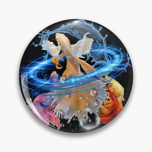 Item preview, Vibrant Betta Fish Art designed and sold by FishyFantasies.