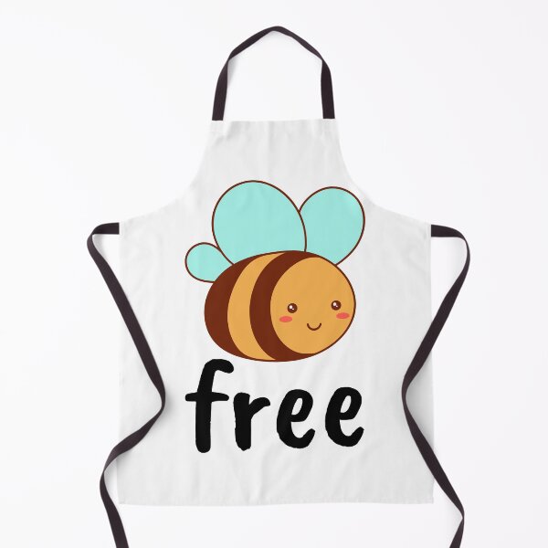 Item preview, Cute little bee with the message Be free designed and sold by mysummerland.