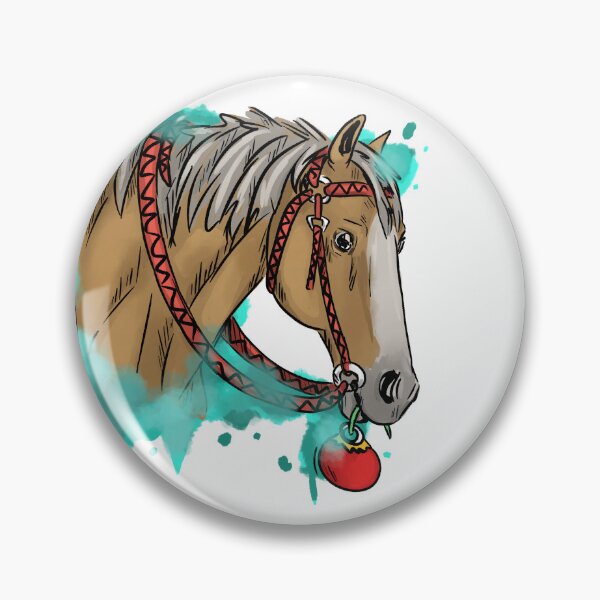 Item preview, Christmas horse with ball designed and sold by Antiope33.