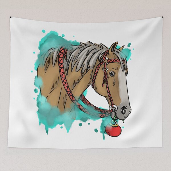 Item preview, Christmas horse with ball designed and sold by Antiope33.