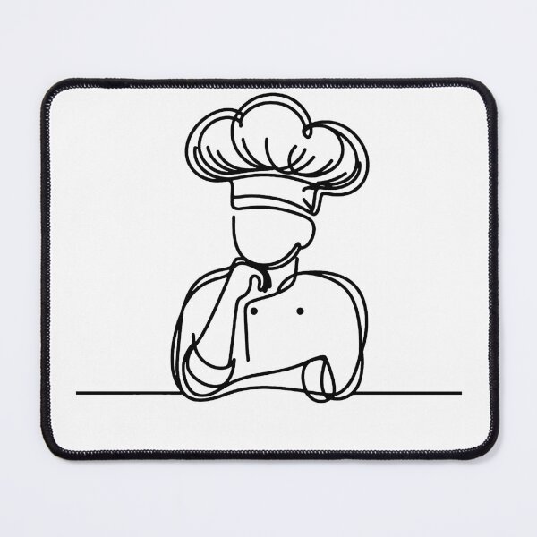 Item preview, Chef designed and sold by ThreadBorne.
