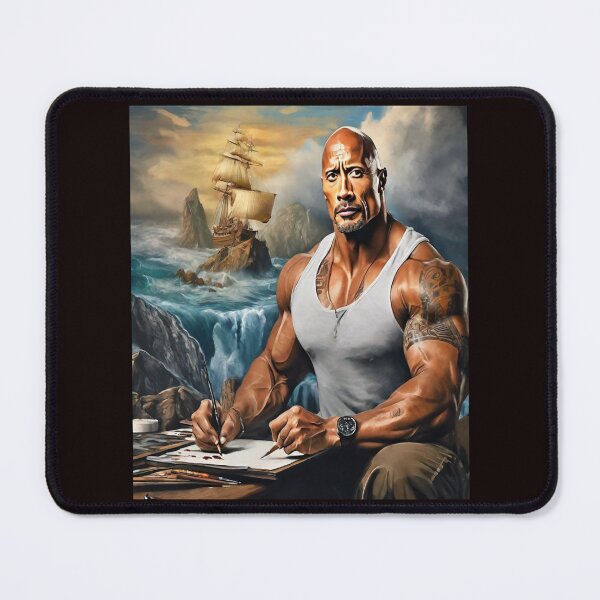 Item preview, Dwayne Johnson: The Rock of Entertainment designed and sold by Artisticanvas.