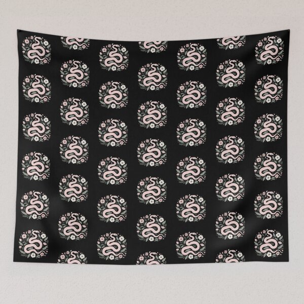 Item preview, Floral Snake designed and sold by zzz888.