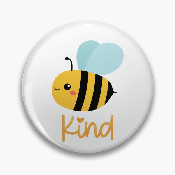 Item preview, Cute little bee with the message Be Kind designed and sold by mysummerland.