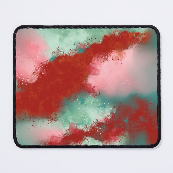 Item preview, Love Lies Bleeding - Red Teal Pink Abstract designed and sold by Joey Santiago.
