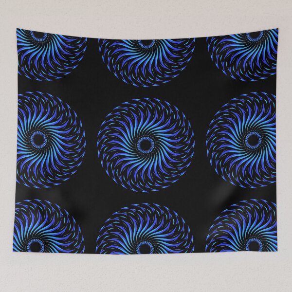 Item preview, Blue  mandala design rajasthan designed and sold by Akashdigiart.