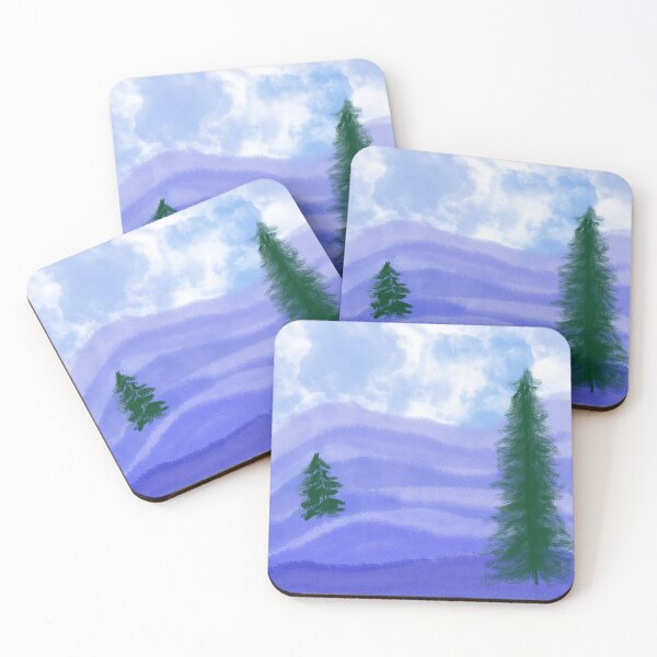 Item preview, Snowy Christmas Forest designed and sold by LiaIsabellaArt.