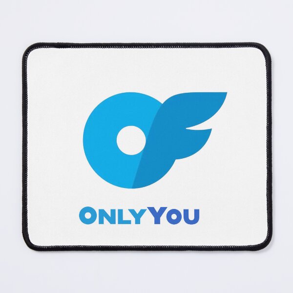 Item preview, Blue Themed OnlyYou Logo With Wing Design  designed and sold by OussamaMzoughi.