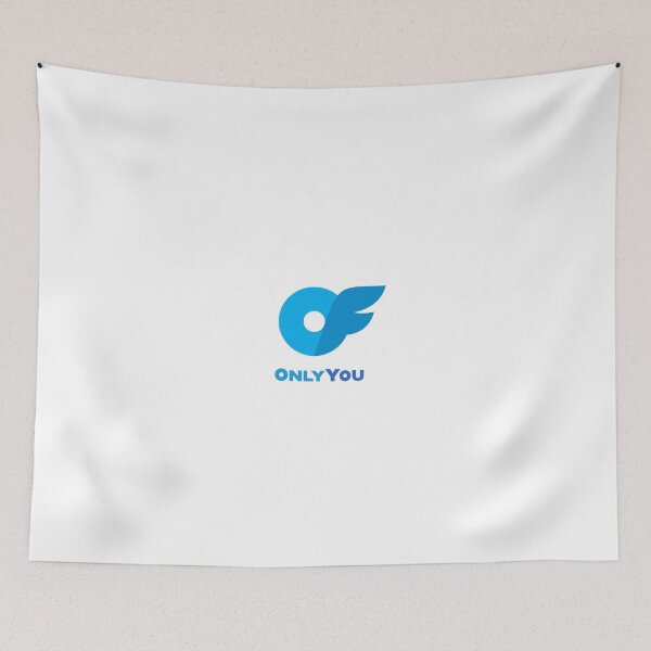 Item preview, Blue Themed OnlyYou Logo With Wing Design  designed and sold by OussamaMzoughi.