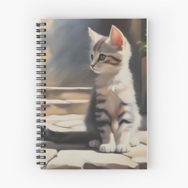 Item preview, Kitten Watching Bypassers, Small and Large designed and sold by CalmnessbyChoice.