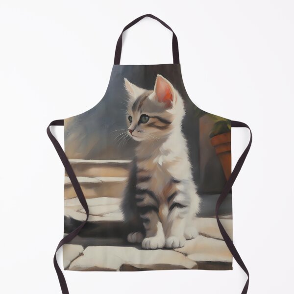 Item preview, Kitten Watching Bypassers, Small and Large designed and sold by CalmnessbyChoice.