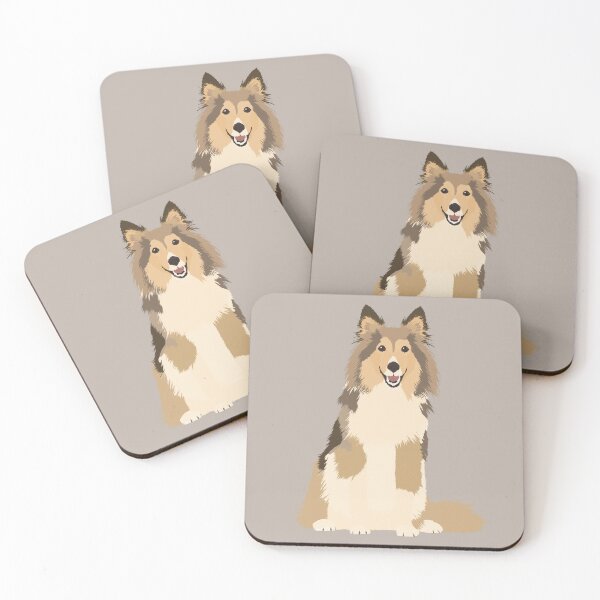 Item preview, Collie Dog Illustration designed and sold by archetype prints.