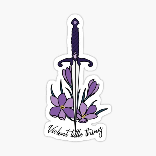 Item preview, Violent little thing - Violet's dagger designed and sold by h-helladesign.