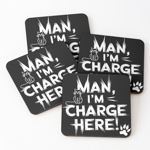 Item preview, Cat rules., Man, I'm in charge here!  designed and sold by Cherry-Cat.