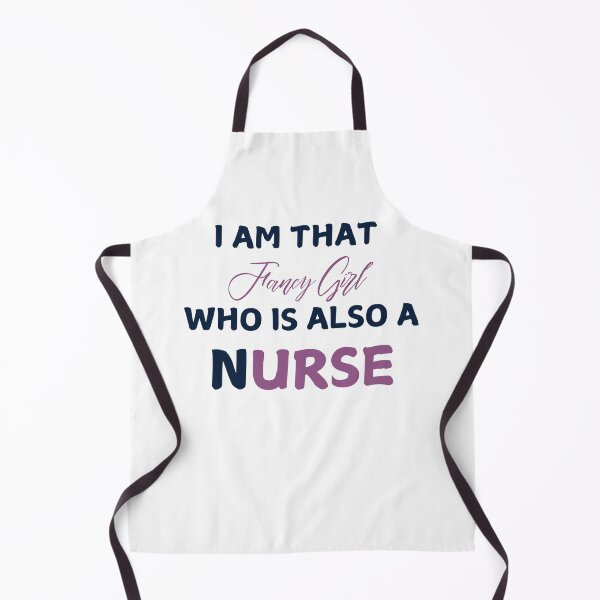 Item preview, I am That Fancy Girl Who is Also a Nurse designed and sold by DigitalMagShop.