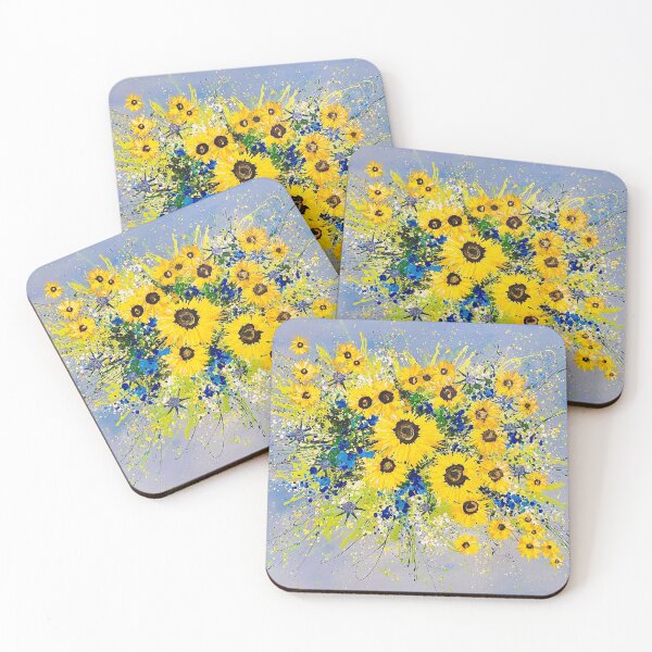 Item preview, Sunflower Bouquet designed and sold by Sally Oasis Paintings.