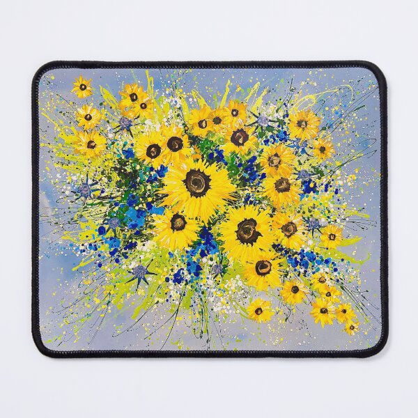 Item preview, Sunflower Bouquet designed and sold by Sally Oasis Paintings.