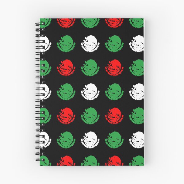 Item preview, Mexico Retro tricolore repeat pattern designed and sold by ModSupporters.