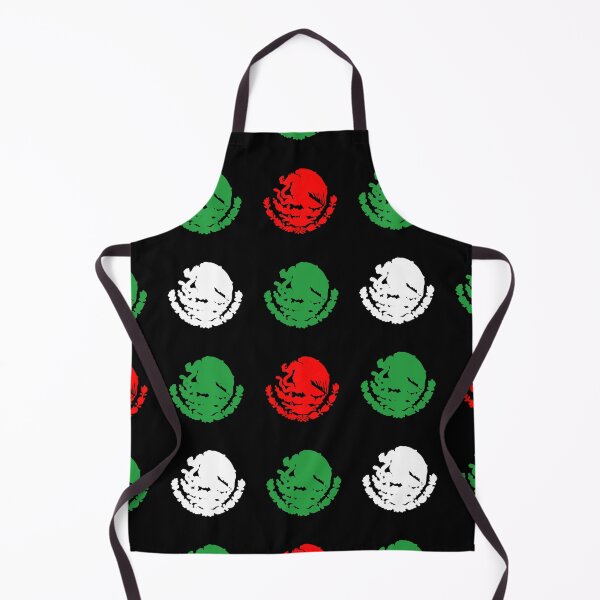 Item preview, Mexico Retro tricolore repeat pattern designed and sold by ModSupporters.