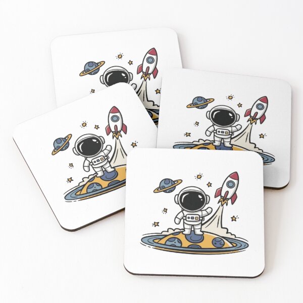 Item preview, Epic Astronaut Launching a Rocket in Space designed and sold by XquisiteFashion.