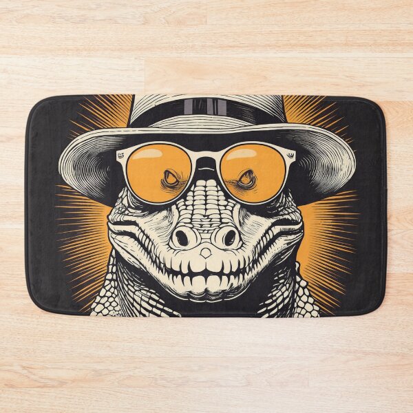 Item preview, Halftone In a while Crocodile Headphones  designed and sold by Boxing Kangaroo Retail Company.