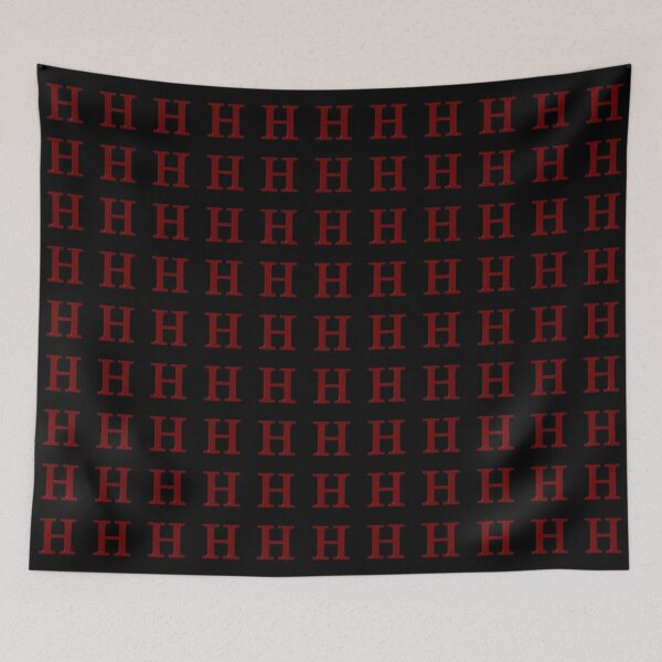 Item preview, The Letter H Dimensional Red designed and sold by Art in My Loft.