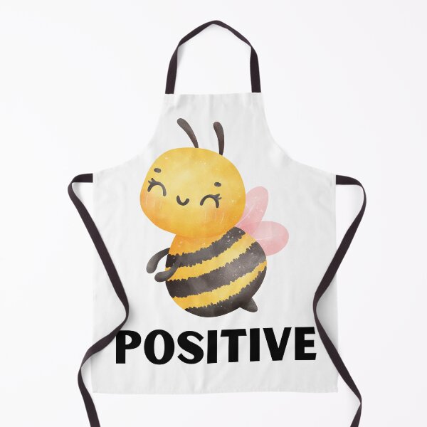 Item preview, Cute little bee with the phrase Be Positive designed and sold by mysummerland.