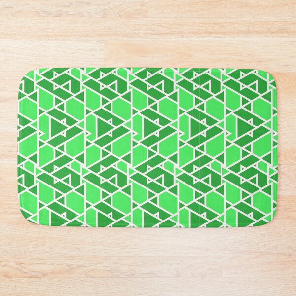 Item preview, Green geometric pattern and trendy designed and sold by NolineXpression.
