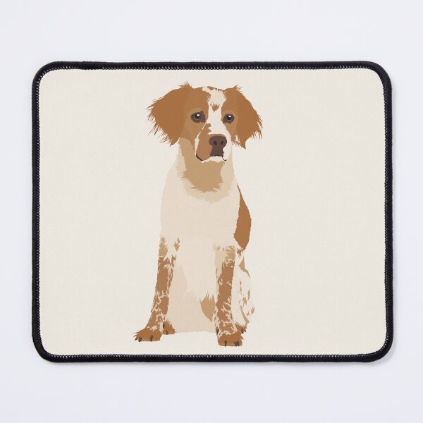 Item preview, Brittany Dog Illustration designed and sold by archetype prints.